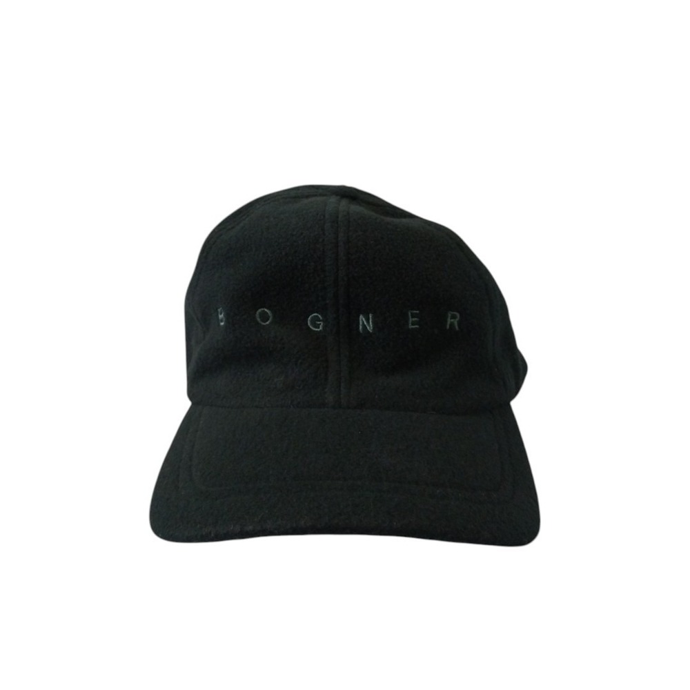 BOGNER Sport Spell-Out Wool Baseball Cap Men's XL Trapper Hat Ear Flaps Green - Picture 3 of 4